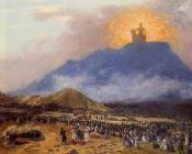 让 莱昂 杰罗姆 : Moses on Mount Sinai